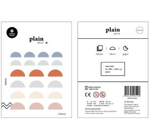 Opakowanie Naklejki Znaczniki #57 Półkole 3 ark.