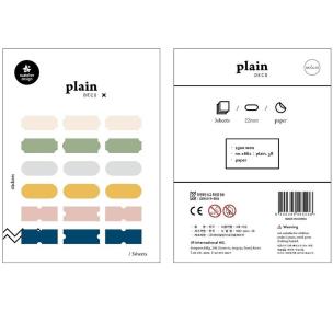 Opakowanie Naklejki Znaczniki #58 Etykiety 3 ark.