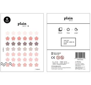 Opakowanie Naklejki Znaczniki #62 Kwiaty 3 ark.