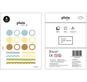 Opakowanie Naklejki Znaczniki #66 Geo PET 3 ark.