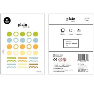 Opakowanie Naklejki Znaczniki #67 Geo PET 3 ark.