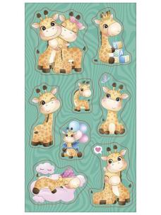 Opakowanie Naklejki Żyrafy