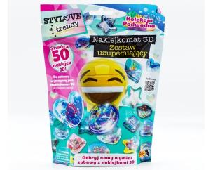 Naklejkomat 3D - kolekcja Podwodna. Wydawca: EPEE. Multiszop.pl Opakowanie Naklejkomat 3D - kolekcja Podwodna