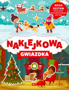 Naklejkowa gwiazdka. Autor: Opracowanie zbiorowe. Multiszop.pl Okładka książki Naklejkowa gwiazdka