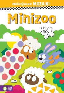 Okładka książki Naklejkowe mozaiki. Minizoo