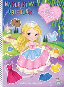 Okładka książki Naklejkowe ubieranki. Małe księżniczki