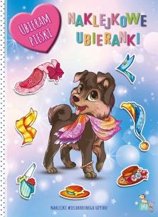 Okładka książki Naklejkowe ubieranki. Pieski