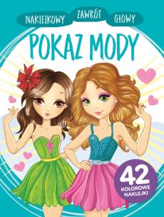 Okładka książki Naklejkowy zawrót głowy. Pokaz mody