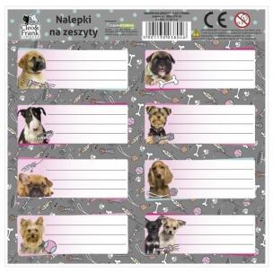 Opakowanie Nalepki na zeszyty Cleo i Frank P (25szt) DERFORM