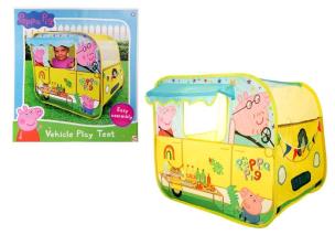 Namiot pojazd Świanka Peppa. Wydawca: Pro Kids. Multiszop.pl Opakowanie Namiot pojazd Świanka Peppa