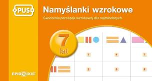 Namyślanki wzrokowe - 7 lat. Autor: Agata Indrychowska. Multiszop.pl Okładka książki Namyślanki wzrokowe - 7 lat