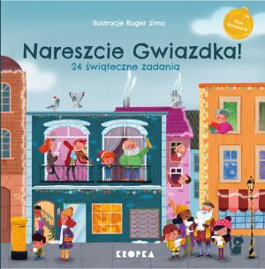 Nareszcie Gwiazdka!. Autor: Roger Simó. Multiszop.pl Okładka książki Nareszcie Gwiazdka!