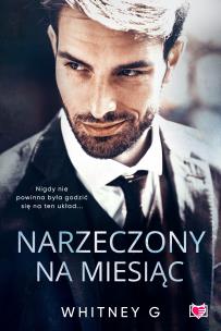 Narzeczony na miesiąc. Autor: G. Whitney. Multiszop.pl Okładka książki Narzeczony na miesiąc