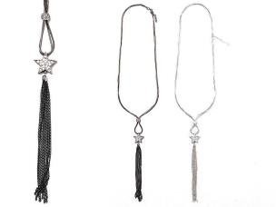 Opakowanie Naszyjnik gwiazda 55cm MIX