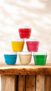 Naturalna ciastolina w słoiczkach 6 kolorów. Wydawca: ChildGen (GEN OYUNCAK SANAYİ TİCARET A.Ş.). Multiszop.pl Opakowanie Naturalna ciastolina w słoiczkach 6 kolorów