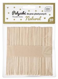 Opakowanie Naturalne patyczki do prac plastycznych 50szt