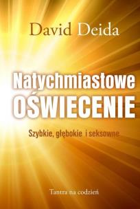 Natychmiastowe oświecenie. Autor: David Deida. Multiszop.pl Okładka książki Natychmiastowe oświecenie