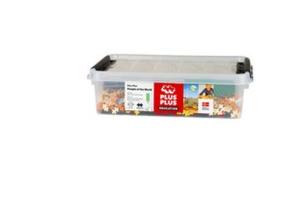 Naucz się budować ludzi z całego świata 2400 elementów. Wydawca: PLUS-PLUS. Multiszop.pl Opakowanie Naucz się budować ludzi z całego świata 2400 elementów