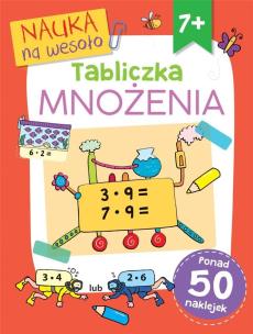 Nauka na wesoło. Tabliczka mnożenia. Autor: Glover David, Paul Broadbent, Simon Abbott. Multiszop.pl Okładka książki Nauka na wesoło. Tabliczka mnożenia
