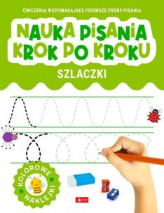 Okładka książki Nauka pisania krok po kroku. Szlaczki