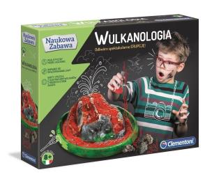 Naukowa zabawa. Wulkanologia. Wydawca: Clementoni. Multiszop.pl Opakowanie Naukowa zabawa. Wulkanologia