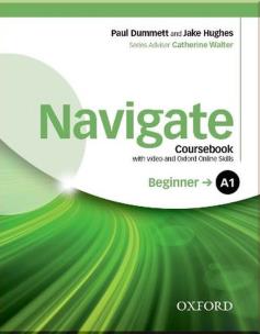Okładka książki Navigate Beginner A1 Student's Book with DVD-ROM and Online Skills
