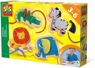 Opakowanie Nawlekanie sznureczka zwierzątka