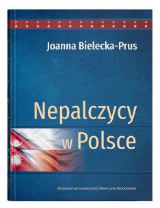 Nepalczycy w Polsce. Autor: Bielecka-Prus Joanna. Multiszop.pl Okładka książki Nepalczycy w Polsce