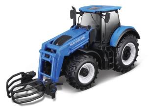 New Holland T7.315 HD ładowacz czołowy. Wydawca: BBurago. Multiszop.pl Opakowanie New Holland T7.315 HD ładowacz czołowy