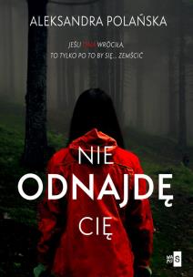 Nie odnajdę cię. Autor: Polańska Aleksandra. Multiszop.pl Okładka książki Nie odnajdę cię