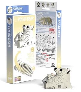 Opakowanie Niedźwiedź Polarny Eugy. Eko Układanka 3D
