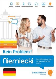 Niemiecki. Kein Problem! Kompleksowy kurs A1-C1. Autor: Trambacz Waldemar. Multiszop.pl Okładka książki Niemiecki. Kein Problem! Kompleksowy kurs A1-C1