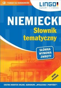 Niemiecki. Słownik tematyczny. Książka + MP3. Autor: Sielecki Tomasz. Multiszop.pl Okładka książki Niemiecki. Słownik tematyczny. Książka + MP3