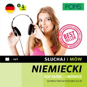 Okładka książki Niemiecki Słuchaj i mów konwersacje w. 4