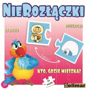 Opakowanie Nierozłączki - Kto gdzie mieszka ABINO