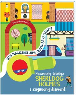 Okładka książki Niesamowity detektyw Sherldog Haolmes..