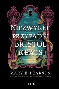 Niezwykłe przypadki Bristol Keats. Autor: Mary E. Pearson. Multiszop.pl Okładka książki Niezwykłe przypadki Bristol Keats