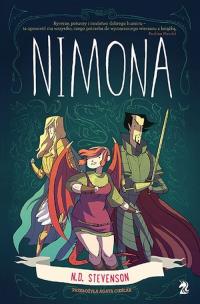 Nimona. Autor: N.D. Stevenson. Multiszop.pl Okładka książki Nimona