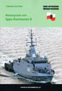 Niszczyciele min typu Kromoran II. Autor: Tomasz Grotnik. Multiszop.pl Okładka książki Niszczyciele min typu Kromoran II