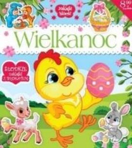 Nklejki iskierki Wielkanoc. Autor:   Praca zbiorowa. Multiszop.pl Okładka książki Nklejki iskierki Wielkanoc