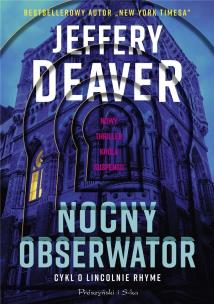 Nocny obserwator DL. Autor: Jeffery Daever. Multiszop.pl Okładka książki Nocny obserwator DL