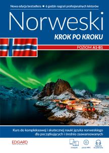 Okładka książki Norweski. Krok po kroku Poziom A1-B1