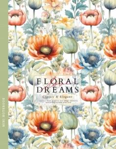 Opakowanie Notatnik 128x165/64K linia kwiaty FRESH