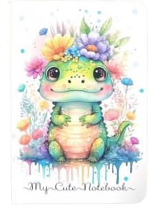 Opakowanie Notatnik 140x95/64K kratka Jednorożec FRESH