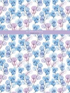 Opakowanie Notatnik 145x197/48K kratka liście FRESH