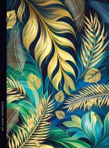 Opakowanie Notatnik 145x197/64K kratka liście FRESH