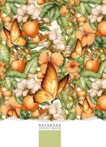 Opakowanie Notatnik 145x197/64K linia motyle FRESH