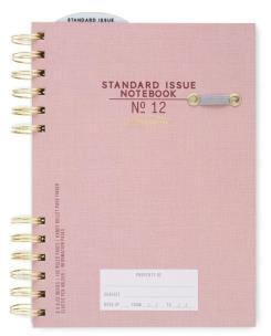 Opakowanie Notatnik A5/192K linia Standard Issue No.12 pink