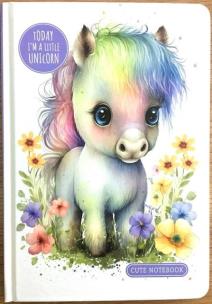 Opakowanie Notatnik A5/64K linia Jednorożec