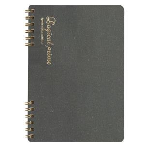 Notatnik A5 kratka Logical Prime SB szary. Wydawca: Nakabayashi. Multiszop.pl Opakowanie Notatnik A5 kratka Logical Prime SB szary